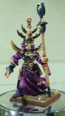 The old version of Nagash from the mid 90s, whose face drew a lot of mirth when it came out